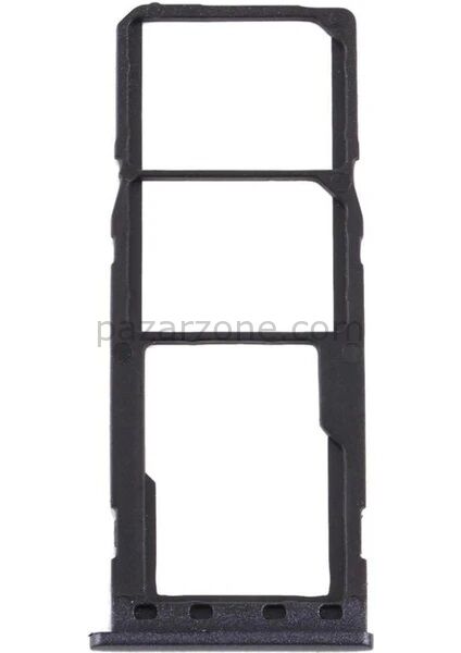 SAMSUNG A02 Uyumlu SİM TEPSİSİ (SİYAH)