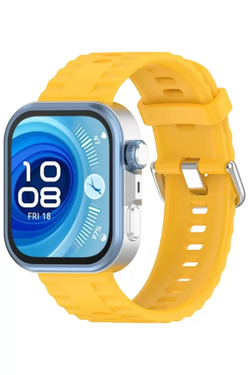 Newface Huawei Watch Fit 3 Klasik Kordon - Sarı