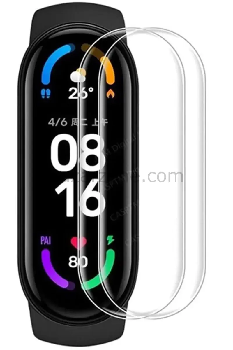 Newface Xiaomi Mi Band 7 Polymer Nano Ekran Koruyucu - Şeffaf