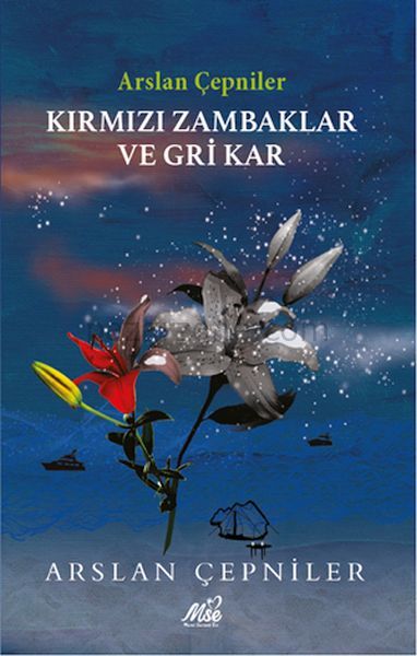 Kırmızı Zambaklar Ve Gri Kar