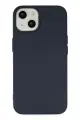 Newface Apple iPhone 14 Kılıf Nano içi Kadife Silikon - Lacivert