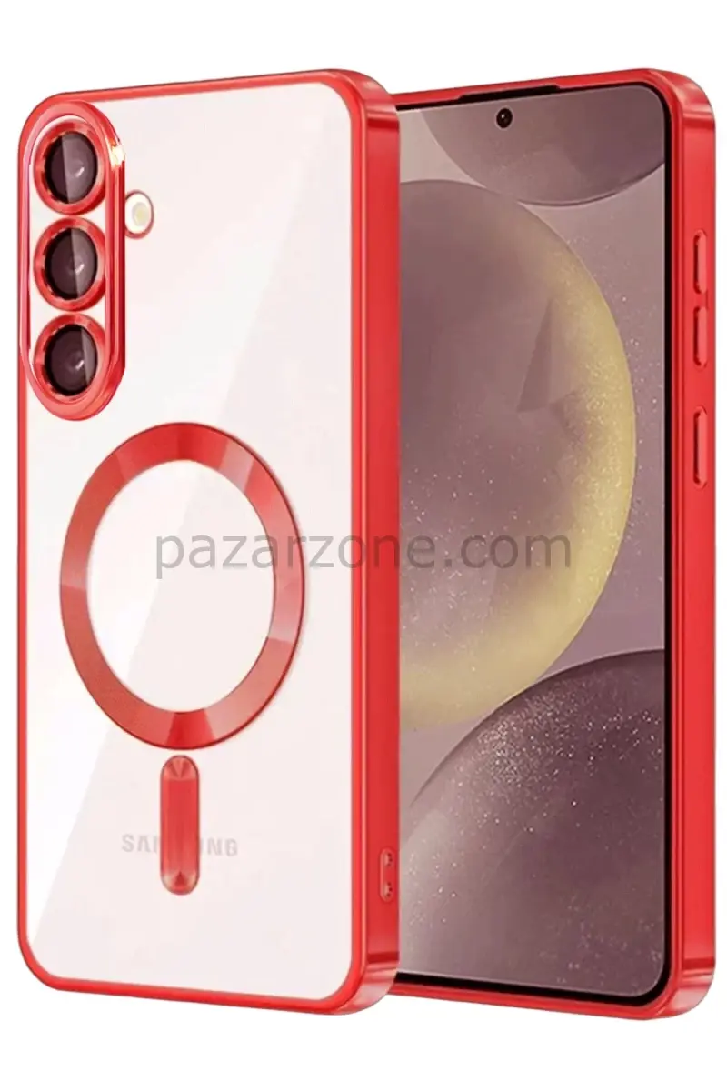 Newface Samsung Galaxy S26 Plus Kross Magneticsafe Kapak - Kırmızı