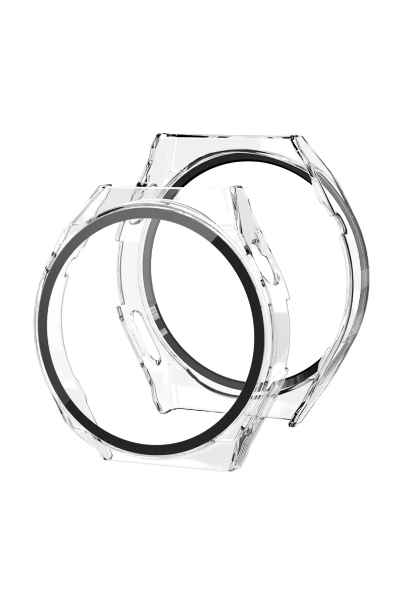 Newface Huawei Watch GT2 Pro 46mm Dota Camlı Kasa Ekran Koruyucu - Şeffaf
