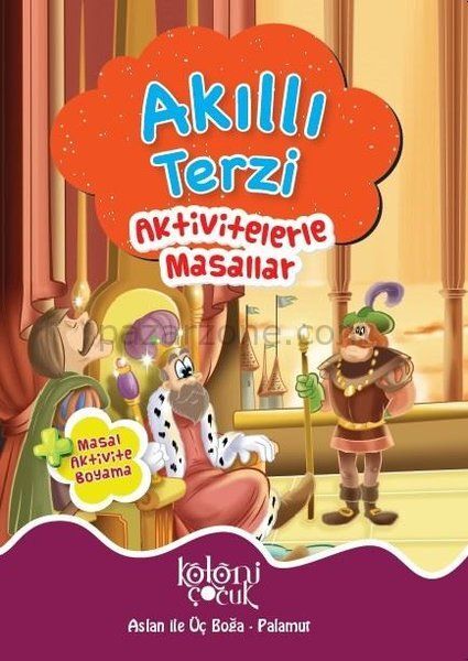 Akıllı Terzi - Aktivitelerle Masallar - Aslan ile Üç Boğa-Palamur