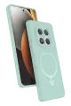 Newface Xiaomi Redmi Note 15 Pro 5G Regal Magsafe Standlı Kapak - Su Yeşili