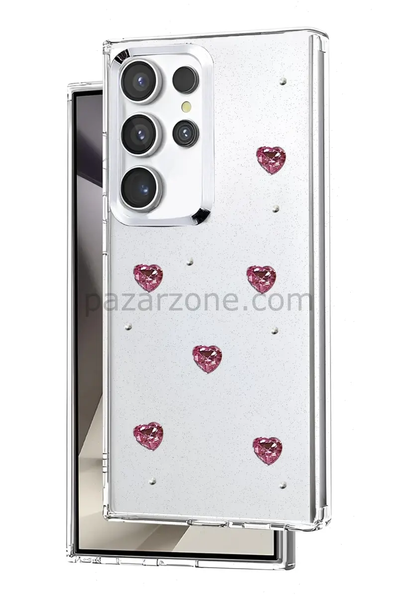 Newface Samsung Galaxy S23 Ultra Fiyonk Desenli Kapak - Desen 3