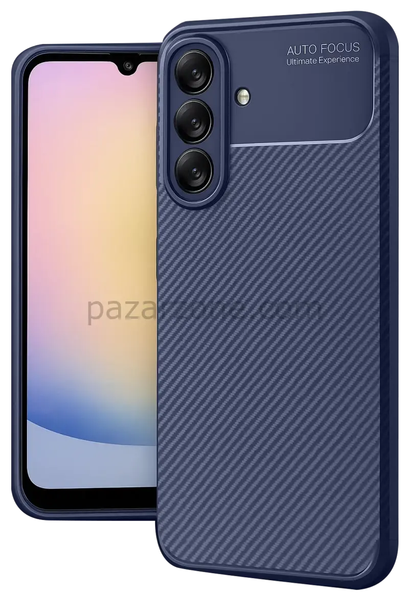 Newface Samsung Galaxy A17 5G Auto Focus Karbon Kapak - Lacivert