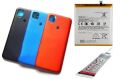 REDMİ 9C ARKA BATARYA KAPAĞI ,BATARYA VE B7000 YAP