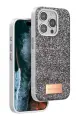 Onegif Apple iPhone 15 Pro Max Bright Simli Kapak - Gümüş
