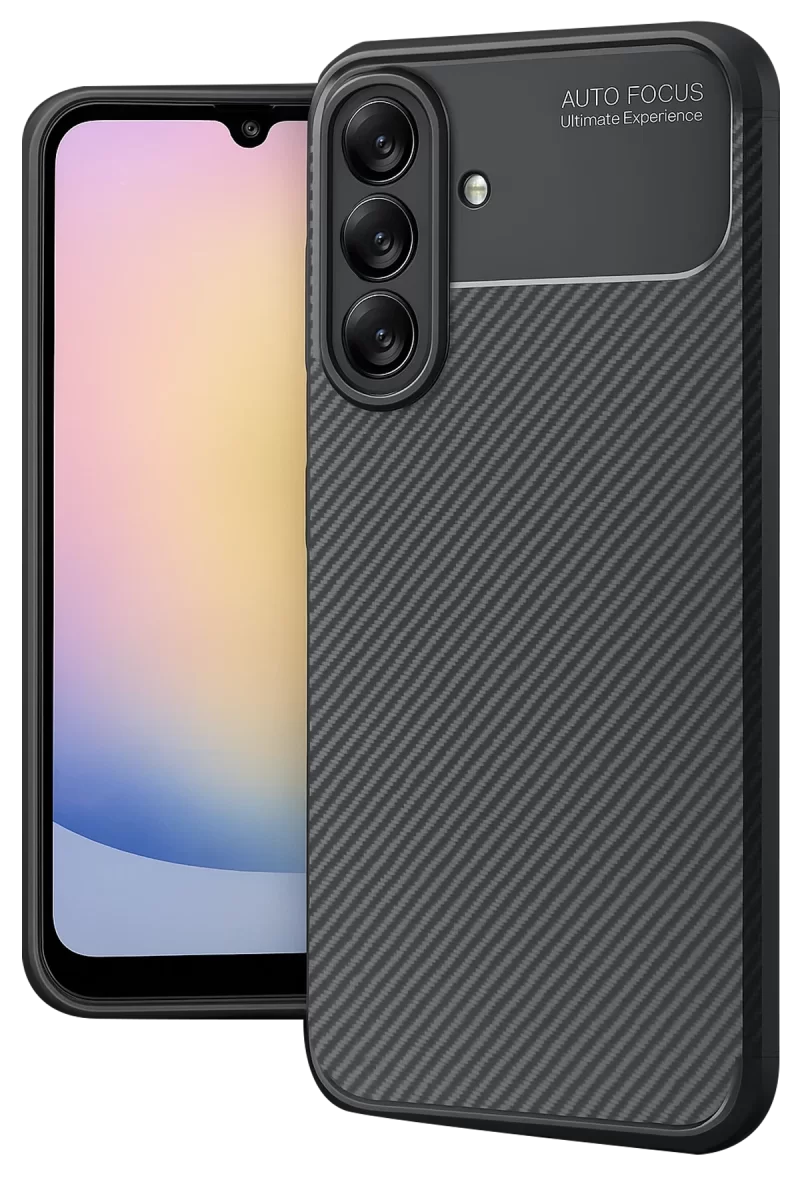 Newface Samsung Galaxy A17 5G Auto Focus Karbon Kapak - Siyah