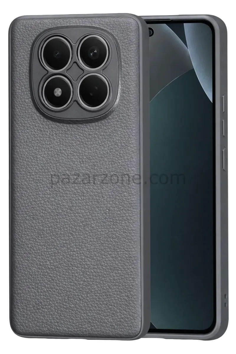 Newface Xiaomi Redmi Note 15 Pro 5G Thermax Silikon Kılıf - Gri
