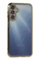 Newface Samsung Galaxy A35 5G Kılıf Razer Lensli Silikon - Gold