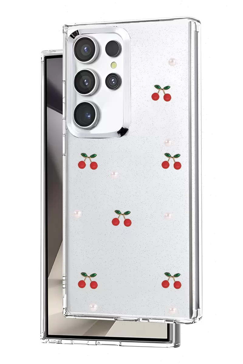 Newface Samsung Galaxy S23 Ultra Fiyonk Desenli Kapak - Desen 9