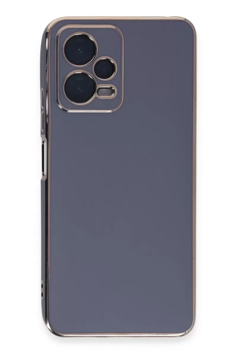 Newface Xiaomi Redmi Note 12 Pro Plus Kılıf Volet Silikon - Mavi