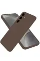 Newface Samsung Galaxy A36 Kılıf First Silikon - Kahverengi