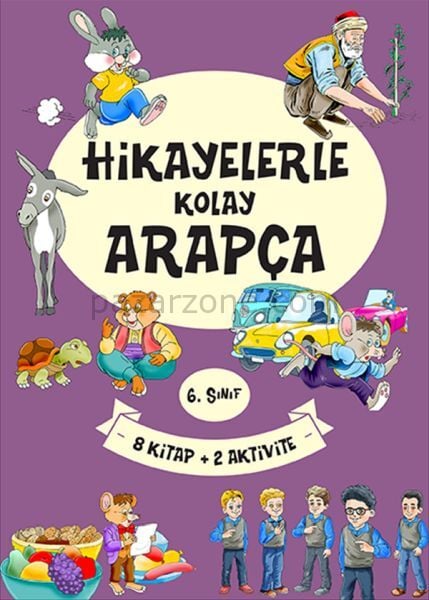 6. Sınıf Hikayelerle Kolay Arapça (8 Kitap + 2 Aktivite)