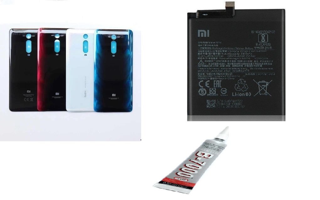 REDMİ 9T ARKA BATARYA KAPAĞI ,BATARYA VE B7000 YAP