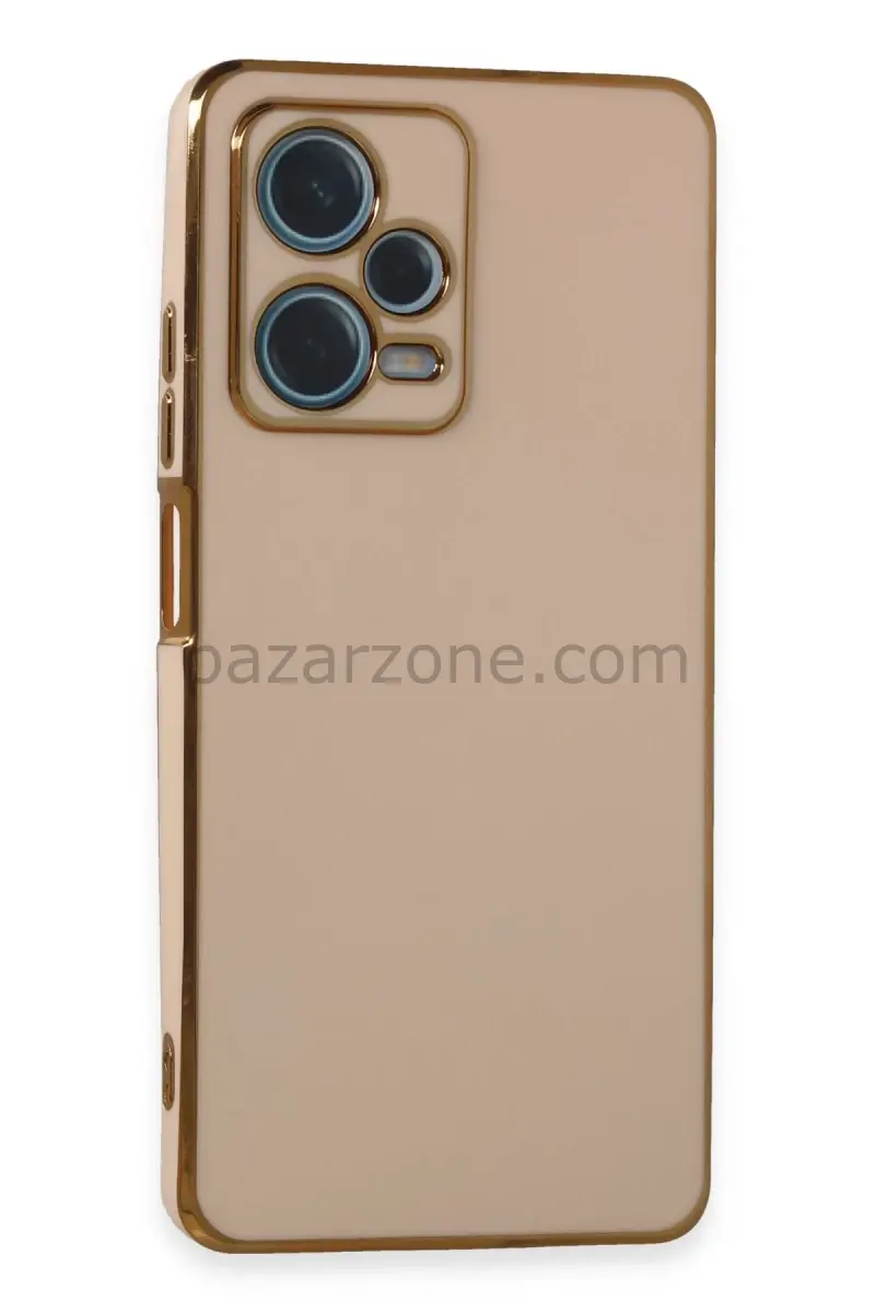 Newface Xiaomi Redmi Note 12 Pro Plus Kılıf Volet Silikon - Pembe