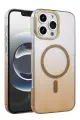 Newface Apple iPhone 16 Pro Max Glossy Magsafe Kapak - Çöl Titanyum