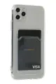 Newface Apple iPhone 11 Pro Max Kılıf Kart Şeffaf Silikon - Şeffaf