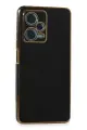 Newface Xiaomi Redmi Note 12 Pro Plus Kılıf Volet Silikon - Siyah