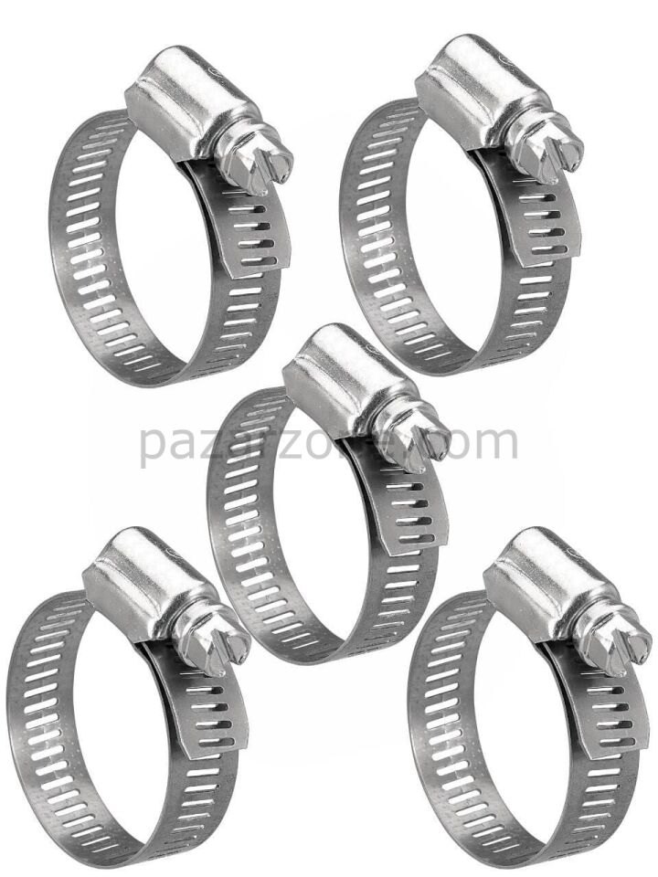 Ennalbur Ayarlı Kelepçe 30 mm-45 mm ( 5 Adet )