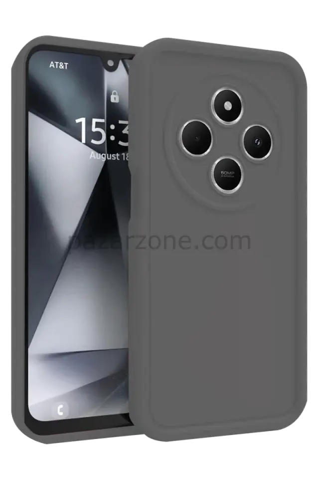 Newface Xiaomi Redmi 14C Kılıf Viera Silikon - Gri