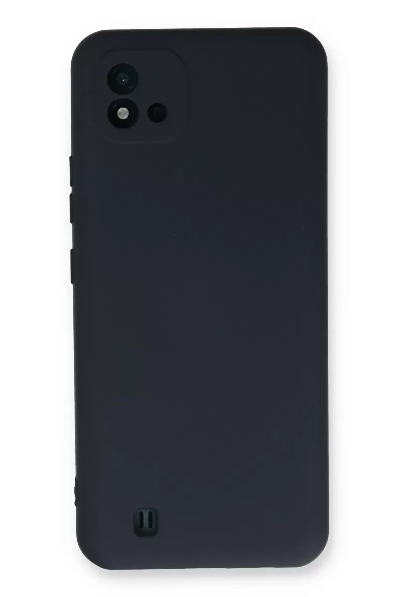 Newface Realme C11 2021 Kılıf Nano içi Kadife Silikon - Lacivert