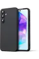 Newface Samsung Galaxy A16 5G Kılıf Nano içi Kadife Silikon - Siyah