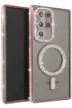 Newface Samsung Galaxy S23 Ultra Joke Simli Magneticsafe Kılıf - Pembe