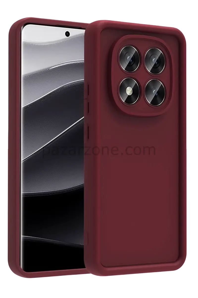 Newface Xiaomi Redmi Note 15 Pro 5G Viera Silikon - Bordo