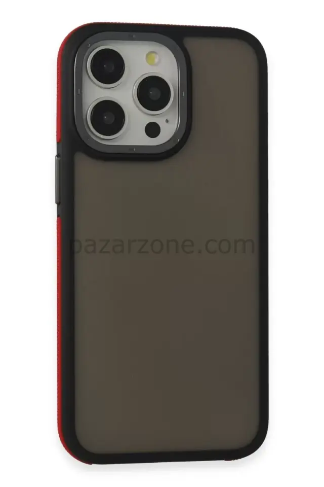 Newface Apple iPhone 15 Pro Harvel Kapak - Kırmızı