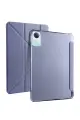 Newface Xiaomi Redmi Pad SE 4G Kılıf Kalemlikli Mars Tablet Kılıfı - Lavender