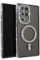 Newface Samsung Galaxy S23 Ultra Joke Simli Magneticsafe Kılıf - Siyah