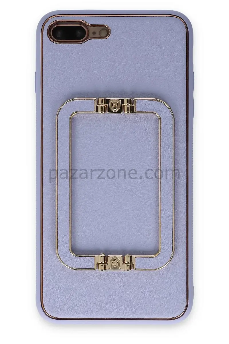Newface Apple iPhone 7 Plus Kılıf Coco Elit Kapak - Lila