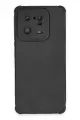 Newface Xiaomi Mi 13 Pro Kılıf Loop Deri Silikon - Siyah