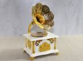 Gramofon Müzik Kutusu Beyaz