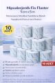 Hipoalerjenik Fix Flaster 5 cm x 5 m 10 Adet Nonwoven Medikal Sabitleme Bandı Yapışkanlı Pansuman Flasteri
