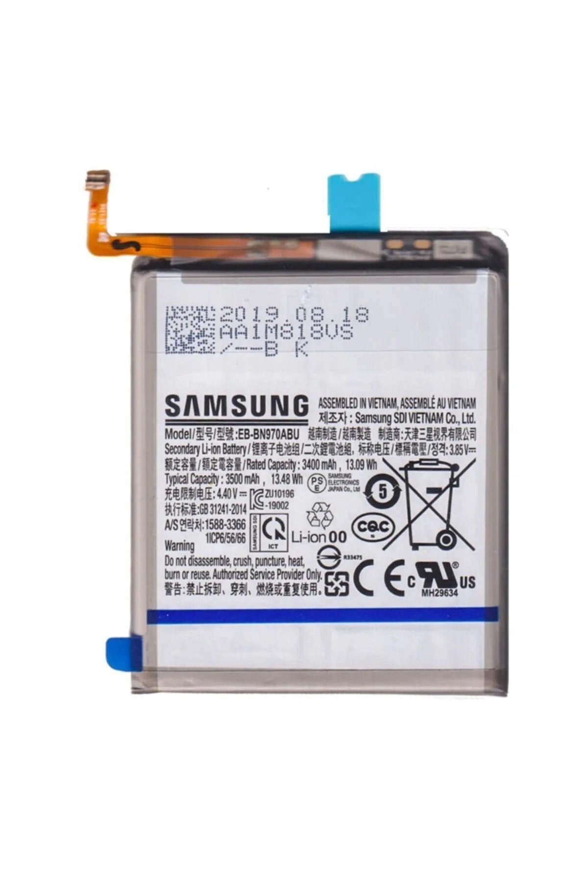 Samsung Galaxy Note 10 Pil Batarya