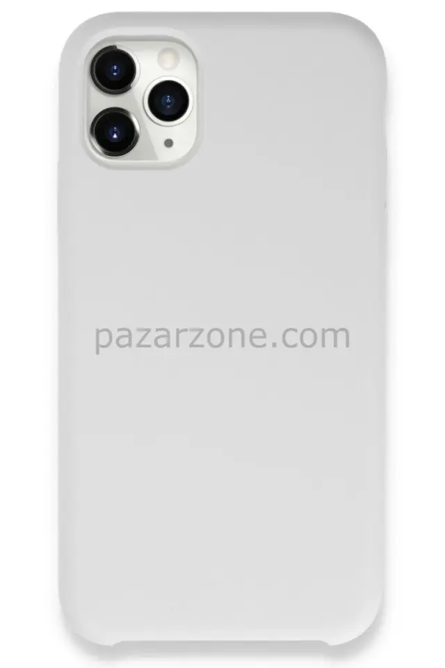 Newface Apple iPhone 11 Pro Kılıf Lansman Legant Silikon - Beyaz
