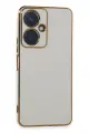 Newface Vivo Y27 Kılıf Volet Silikon - Beyaz