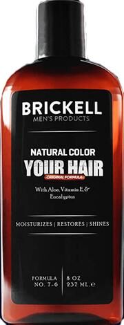 Brickell Erkeklere Özel Saç, Sakal Beyazlık Giderci Ve Renklendirci Şampuan 237 Ml 3 Adet Special Hair, Beard Whiteness Remover And Color Color Shampoo For Men 237 Ml