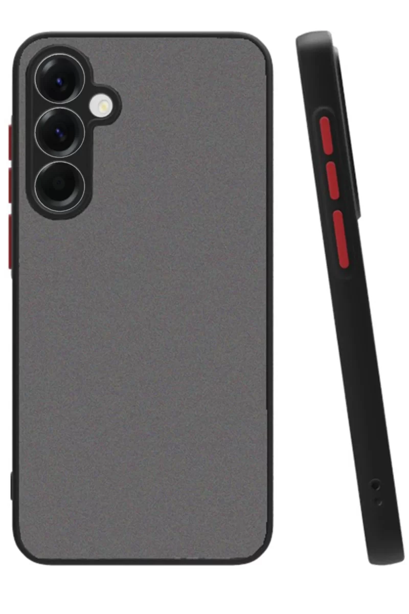 Newface Samsung Galaxy A36 Kılıf Montreal Silikon Kapak - Siyah
