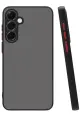 Newface Samsung Galaxy A36 Kılıf Montreal Silikon Kapak - Siyah