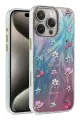 Newface Apple iPhone 16 Pro Max Kılıf Blade Aynalı Desenli Kapak - Desen 4