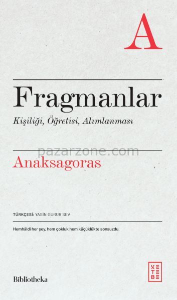 Fragmanlar Kişiliği, Öğretisi, Alımlanması