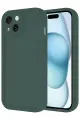Newface Apple iPhone 14 Kılıf Viera Silikon - Koyu Yeşil