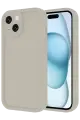 Newface Apple iPhone 14 Kılıf Viera Silikon - Krem