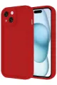 Newface Apple iPhone 14 Kılıf Viera Silikon - Kırmızı