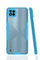 Newface Realme C11 2021 Kılıf Platin Silikon - Mavi